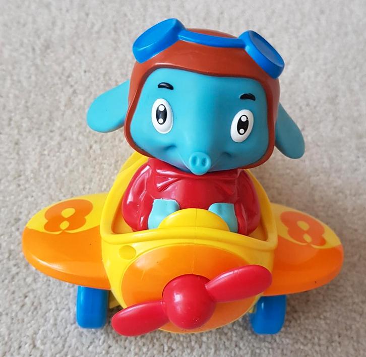 Tomy tellen met loepje lucas peuter speelgoed vliegtuig, Kinderen en Baby's, Speelgoed | Overig, Gebruikt, Jongen of Meisje, Verzenden