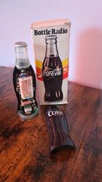 Vintage Coca-Cola Flessenradio met Doos, Audio, Tv en Foto, Ophalen, Gebruikt, Radio