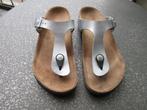 Birkenstock Teenslipper. Zilver. Maat 34, Kinderen en Baby's, Kinderkleding | Schoenen en Sokken, Meisje, Overige typen, Ophalen of Verzenden