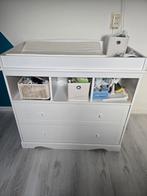 Witte Commode met Lades, Ophalen, 50 tot 70 cm, Opstaande rand, 100 cm of meer