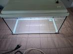Aquarium met licht, Dieren en Toebehoren, Vissen | Aquaria en Toebehoren, Ophalen, Zo goed als nieuw, Leeg aquarium