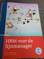 HRM voor de lijnmanager, Nieuw, Beta, Erik van Soest, HBO