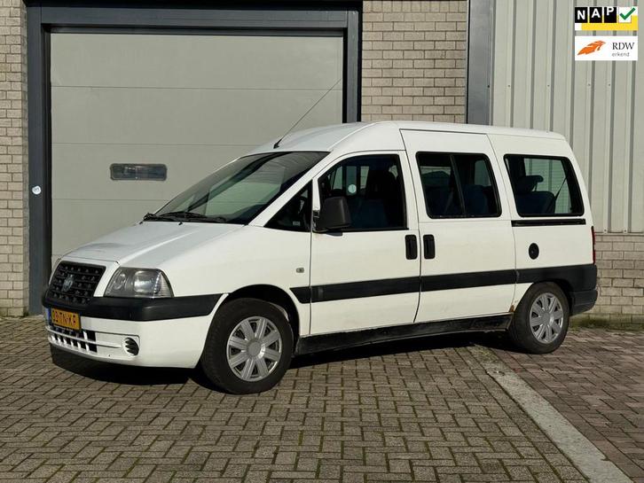 Fiat Scudo 2.0-16V BENZINE !9 ZITS ALLEEN EXPORT, Auto's, Fiat, Bedrijf, Te koop, Scudo, Cruise Control, Schuifdeur, Startonderbreker