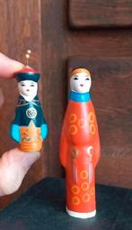Traditionele Japanse keramiek beeldjes, Ophalen of Verzenden