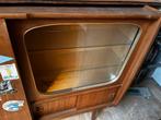 Mid Century Highboard - Retro Vintage Kast vitrine Dordrech, Huis en Inrichting, Gebruikt, 100 tot 150 cm, Teakhout, Ophalen of Verzenden