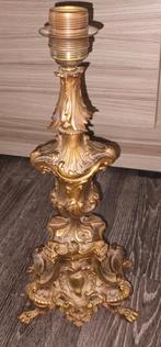 Koperen lampvoet  rococo tafellamp 60 cm, Ophalen of Verzenden