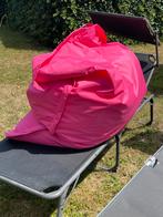 Zitzak rose rood 150 x 130 cm als nieuw, Ophalen, Zo goed als nieuw