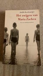 Judith Koelemeijer - Het zwijgen van Maria Zachea, Ophalen of Verzenden, Gelezen, Judith Koelemeijer