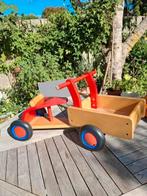 Houten loop(bak)fiets, Kinderen en Baby's, Ophalen, Gebruikt