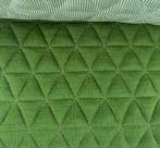 Kvadrat Febrik Triangle 447; groen; 3,9 meter meubelstof, Wol, Ophalen of Verzenden, 30 tot 120 cm, Groen