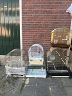 kooien mooi, Dieren en Toebehoren, Vogels | Hokken en Kooien, Ophalen of Verzenden, Zo goed als nieuw, Hout, Vogelkooi