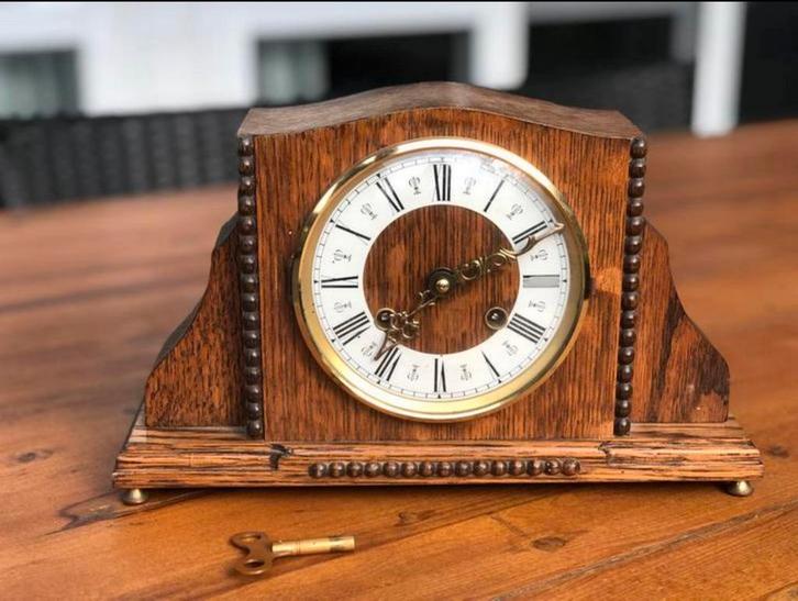 Mantelklok/ pendule, Antiek en Kunst, Antiek | Klokken, Ophalen of Verzenden