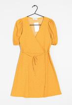 Mango Jurk Geel Stippen Maat S/M, yellow, Kleding | Dames, Geel, Maat 42/44 (L), Ophalen of Verzenden, Zo goed als nieuw