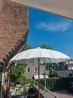 Balinese parasol  creme kleurig, 200cm, Ophalen, Zo goed als nieuw, 1 tot 2 meter, Stokparasol