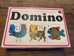 vintage, retro spel Domino dieren - Jumbo no 126, Hobby en Vrije tijd, Gezelschapsspellen | Kaartspellen, Jumbo, Een of twee spelers