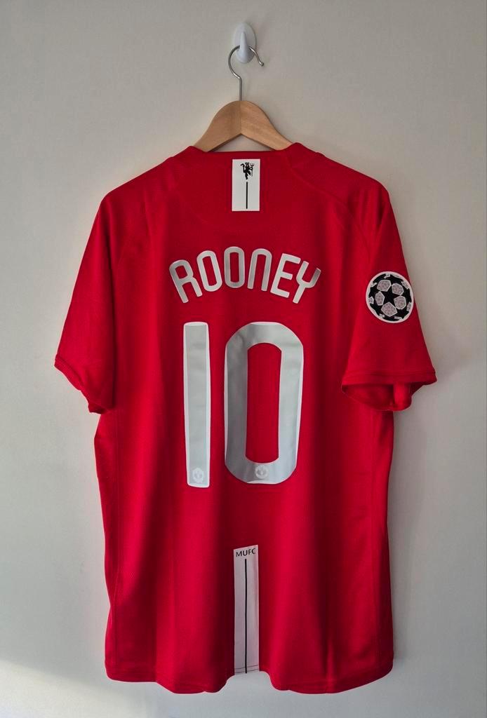 Nieuw Nike Manchester United shirt UCL finale 2008 Rooney L, Sport en Fitness, Voetbal, Nieuw, Shirt, Maat L, Ophalen of Verzenden