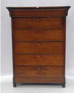 Antiek kast ladenkast Eikenhouten chiffonière Biedermeier, Ophalen