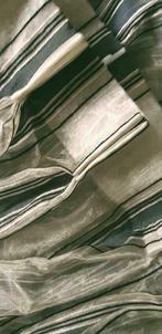 gordijnen vitrage in between Wind design peperduur 340 280, Grijs, Wind exclusief in between vitrage luxe, Zo goed als nieuw, 200 cm of meer