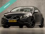 Volvo S60 1.6 T4 R-Design Sport 180Pk (NAVIGATIE, CLIMATE, L, Auto's, Voorwielaandrijving, 15 km/l, Zwart, 4 cilinders