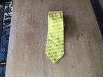 United colors of Benetton stropdas, zeesterren, 100% zijde., Ophalen of Verzenden, Zo goed als nieuw, Geel