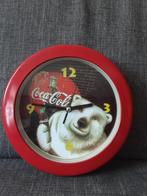 vintage coca - cola klok met polar beer, Verzamelen, Gebruikt, Ophalen, Gebruiksvoorwerp