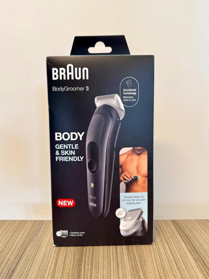 Braun BodyGroomer 3 (Nieuw), Witgoed en Apparatuur, Persoonlijke-verzorgingsapparatuur, Nieuw, Scheren en Epileren, Ophalen of Verzenden