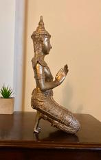 Tempelwachter beeld Boeddha beeldje massief materiaal., Antiek en Kunst, Ophalen of Verzenden