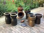 Lot 8 oude potten/ riolerings buizen gres ( evt.p.stuk), Ophalen of Verzenden