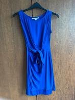 DVF Diane von Fürstenberg wrappdress wikkeljurk maat 38, Gedragen, Blauw, Maat 38/40 (M), Verzenden