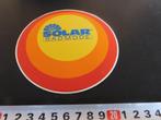 sticker dubbelzijdig logo SOLAR badmode, Verzamelen, Ophalen, Zo goed als nieuw