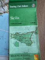 Reisgidsen Sicilië, Ophalen of Verzenden, Zo goed als nieuw, 1800 tot 2000, Landkaart