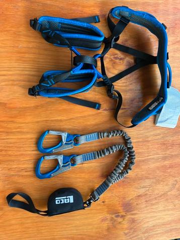 Via Ferrata / Klettersteig nieuwe set (maat S) beschikbaar voor biedingen
