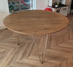 Massief Eiken Eettafel - 130cm, Zo Goed Als Nieuw!, Huis en Inrichting, Tafels | Eettafels, Ophalen, 100 tot 150 cm, Zo goed als nieuw