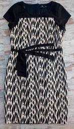 jurk,Mart Visser,maat 42/44,zwart,wit,feest,Kerst,feestdagen, Zwart, Maat 42/44 (L), Zo goed als nieuw, Knielengte