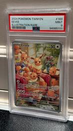 Twilight Masquerade Eevee 188/167 PSA 9 Special Illustration, Ophalen of Verzenden, Zo goed als nieuw