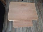 2 bijzettafels van IKEA, Minder dan 55 cm, Zo goed als nieuw, Overige vormen, Hout