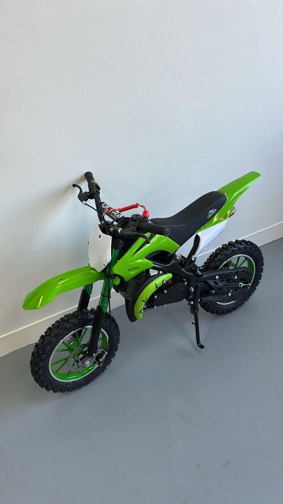 Groene Stoere Kinder Crossmotor | 50cc Kracht & Stijlvol, Kinderen en Baby's, Speelgoed | Buiten | Accuvoertuigen, Nieuw, Ophalen of Verzenden