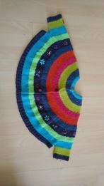 kinder regenboog poncho wolmix, Ophalen of Verzenden, Zo goed als nieuw