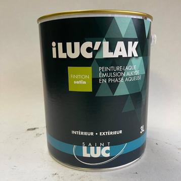 Saint Luc Lak Verf Wit Binnen en Buiten 3L  beschikbaar voor biedingen