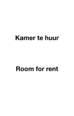 Kamer te huur in Beverwijk nabij Centrum, Huizen en Kamers, Kamers te huur, Overige regio's