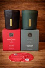 2 geurkaarsen Rituals Jing en Ayurveda ~ fullsize ~ NIEUW, Ophalen, Overige materialen, Groen, Nieuw