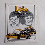 Oude sticker.  Lois RALLYCROSS TEAM., Verzamelen, Ophalen of Verzenden, Zo goed als nieuw