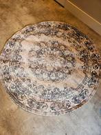 Vintage vloerkleed rond 120cm, Huis en Inrichting, Stoffering | Tapijten en Kleden, 100 tot 150 cm, 100 tot 150 cm, Rond, Gebruikt