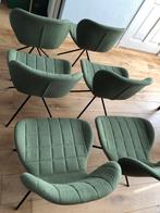 Zuiver OMG stoelen Groen 6x, Huis en Inrichting, Stoelen, Ophalen, Overige kleuren, Zo goed als nieuw, Stof
