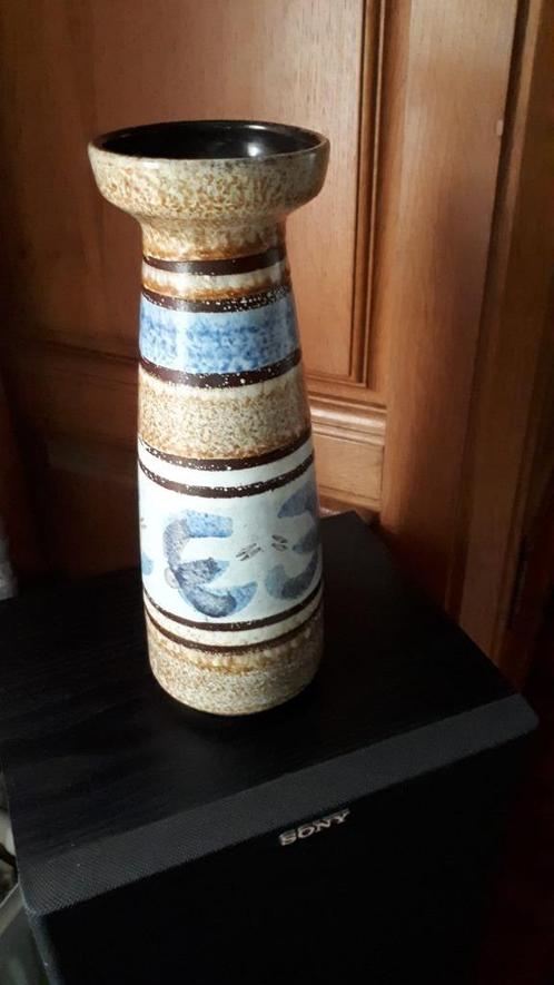 Vintage vaas in aardewerk/keramiek uit Oost-Duitsland, Antiek en Kunst, Curiosa en Brocante, Ophalen of Verzenden