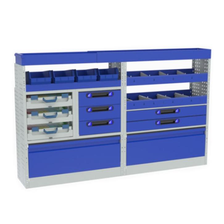 Bedrijfswageninrichting bestelbus / inbouw kast werkbus, Auto diversen, Auto-accessoires, Nieuw, Ophalen of Verzenden