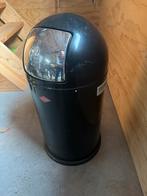Retro WESCO Pushboy prullenbak, Ophalen, Gebruikt, Met pedaal, 20 tot 30 liter