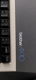 Elektrische typmachone brother AX 10, Ophalen