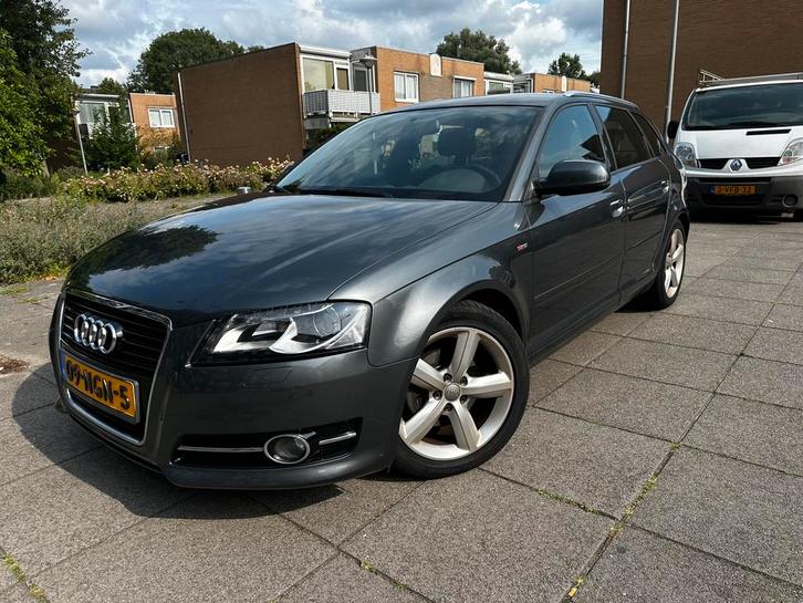 2010 Audi A3 1.4 TFSI S-Line Grijs – Automaat, Auto's, Audi, Particulier, A3, Benzine, A, Hatchback, Automaat, Origineel Nederlands