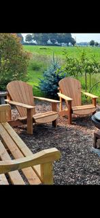 Hele mooie Adirondack/Canadian/Bearchair/Deckchairs, Tuin en Terras, Tuinstoelen, Ophalen, Nieuw, Hout